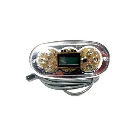 Balboa Water Group Spaside Control, Balboa TP600, 6-Button, Oval, LCD, No Overlay, 4 pin Molex, 7' cord, 7.1" x 3.5"" | 55676-09 Secure Checkout