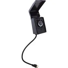 Certified Intermatic Outdoor Timer, Intermatic P1121, 15A, with Cover | P1121