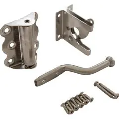 Hot Deal GLI Pool Products Fence Hinge & Latch Kit, GLI Pool Products, Above Ground | 99-30-4300423