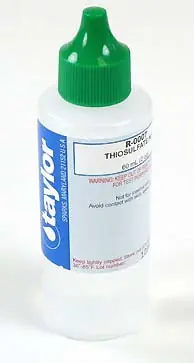 Holiday Sale Taylor Technologies TAYLOR #7 THIOSULFATE REAGENT | R-0007-C
