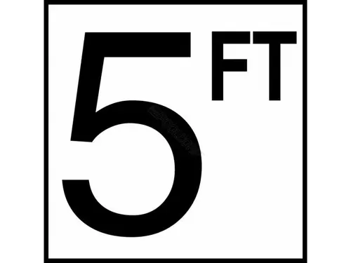 8 No Skid Ceram Tile 5Ft | C820050 Popular