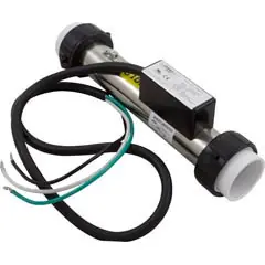 Genuine HydroQuip Heater, FloThru,Artic Spas Repl,12"x2",230v,5.5kW,w/Cord,Gen | 48-9120-7P-K