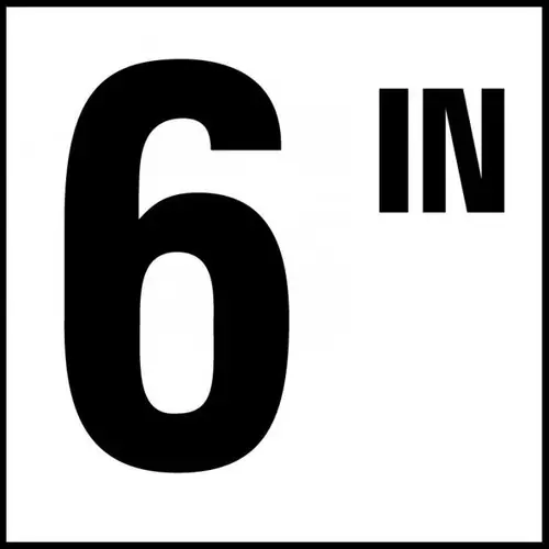 6 Smooth Ceram Tile 6In | C610506 Limited Time
