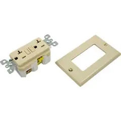 Special Offer Leviton GFCI, Leviton, 20A, SPST, Plugface, Ivory | GFNT2-I