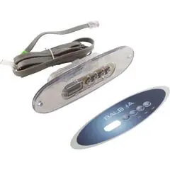 Authentic Balboa Water Group Topside, BWG MVP260/VL260, 4-Button, Jets/Jets/Temp/Light | 55049KIT
