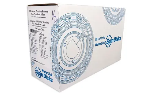 LaMotte WaterLink® 4329-J SpinDisk® Chlorine/Bromine Plus Phosphate & Salt Cartridge 100 Pack Low Price