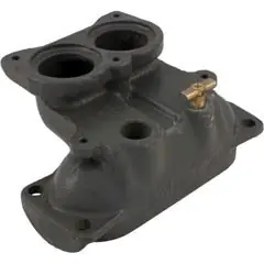 Budget Raypak Inlet/Outlet Header, 153A/155A, Cast Iron | 002435F