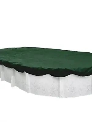 PoolTux 10102137AU Unbound Above Ground 18′ x 34′ Oval Winter Cover Bargain