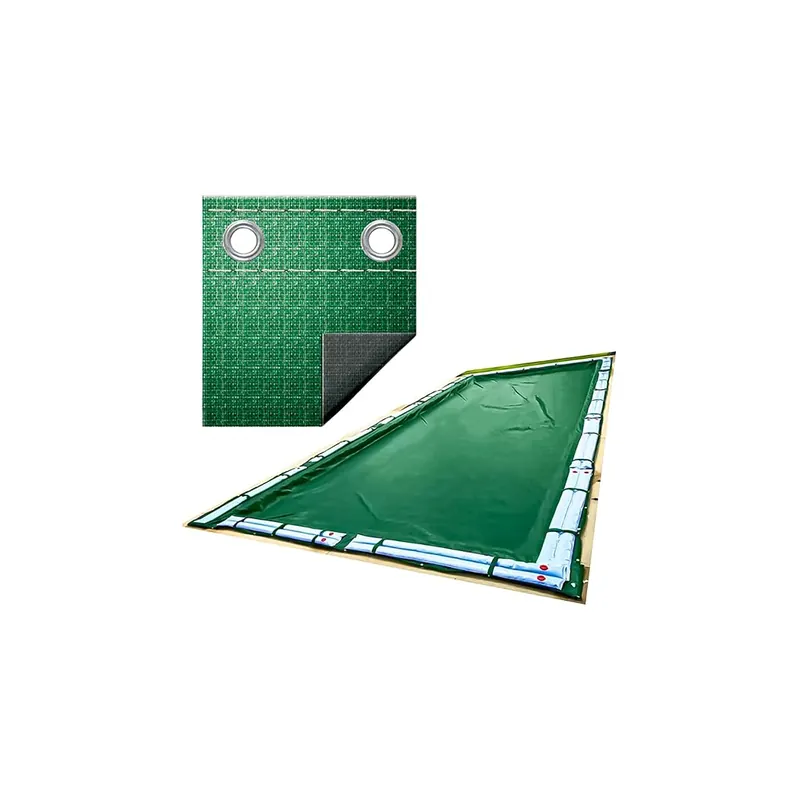Fresh Stock Swimline CO123050R Supreme Guard In Ground Solid Winter Cover Kit, 25 Ft. x 45 Ft., Green, Rectangle, with 5 Ft. Overlap