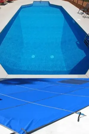 18’6″ x 36’6″ Grecian Hydra Mesh Safety Pool Cover Super Sale