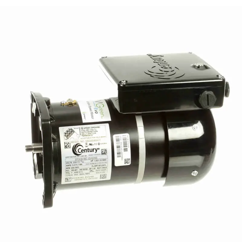 Century EVQ165 1.65THP VGreen Evo Square Flange Variable Speed Motor Big Sale