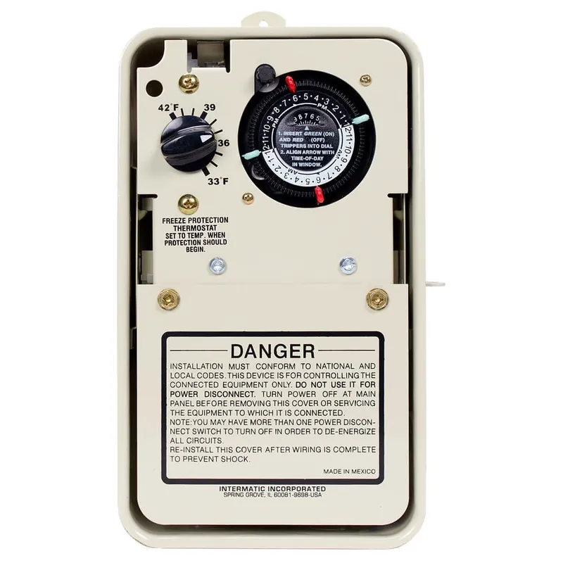 Intermatic Freeze Protection Timer with Thermostat PF1102T Budget