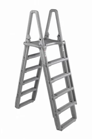 Certified Confer Heavy Duty A-Frame Ladder With Safety Barrier