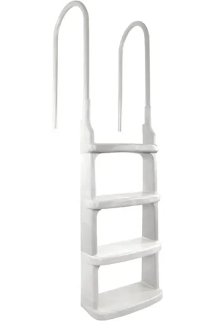 Main Access 200200 48″/54″ White Easy Incline Inpool Deck Ladder Affordable
