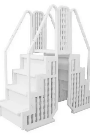 Grab Now Easy Pool Step Entry System with Gate
