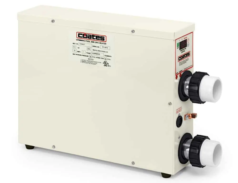 Save Now Coates ST 5.5KW 240V Electric Spa Heater