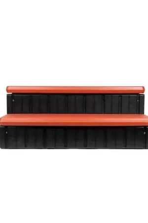 Deal Heatwave Red Brick Spa Step With Storage
