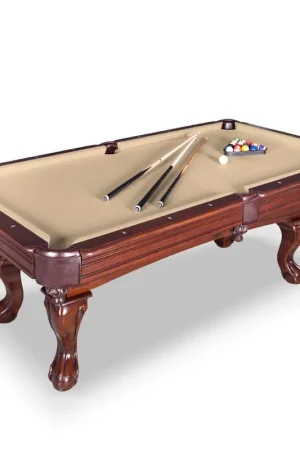 Augusta 8 Ft Non-Slate Pool Table in Walnut Holiday Sale