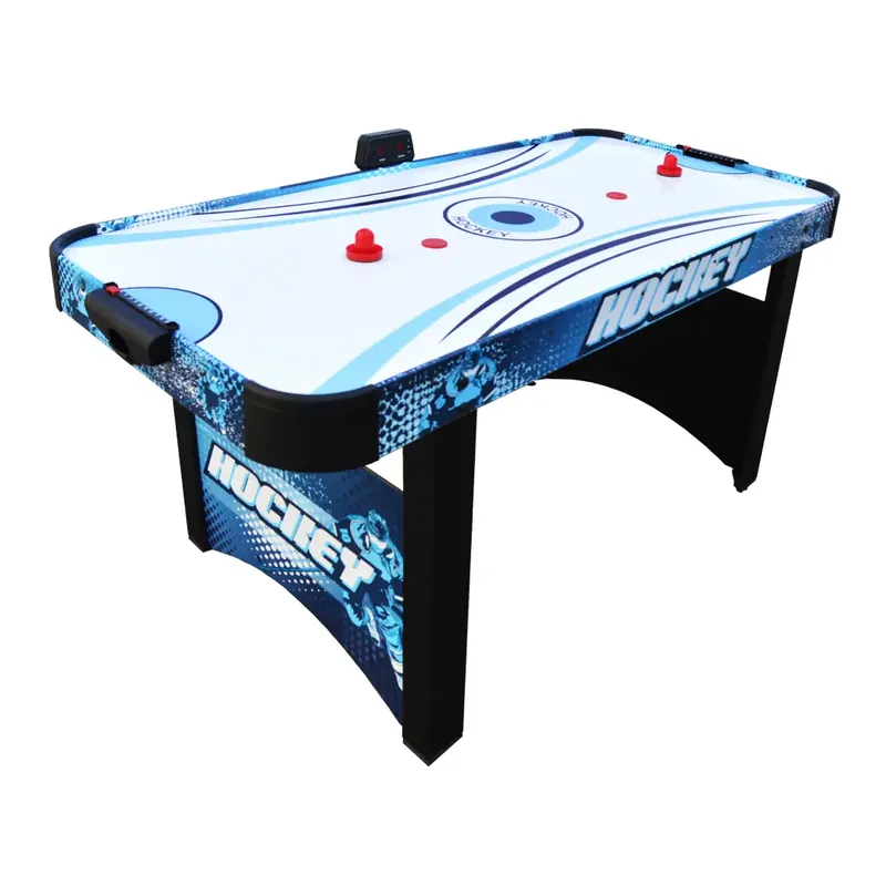 Face-Off 5 Ft Air Hockey Table with Electronic Scoring Secure Checkout