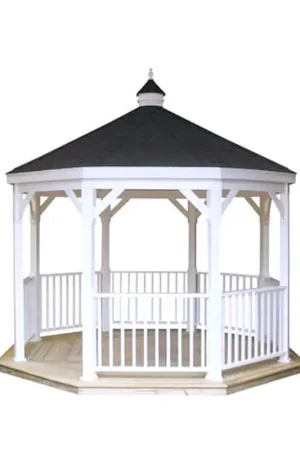 12ft Vinyl DIY Gazebo Kit by Amish Country Gazebos Sale