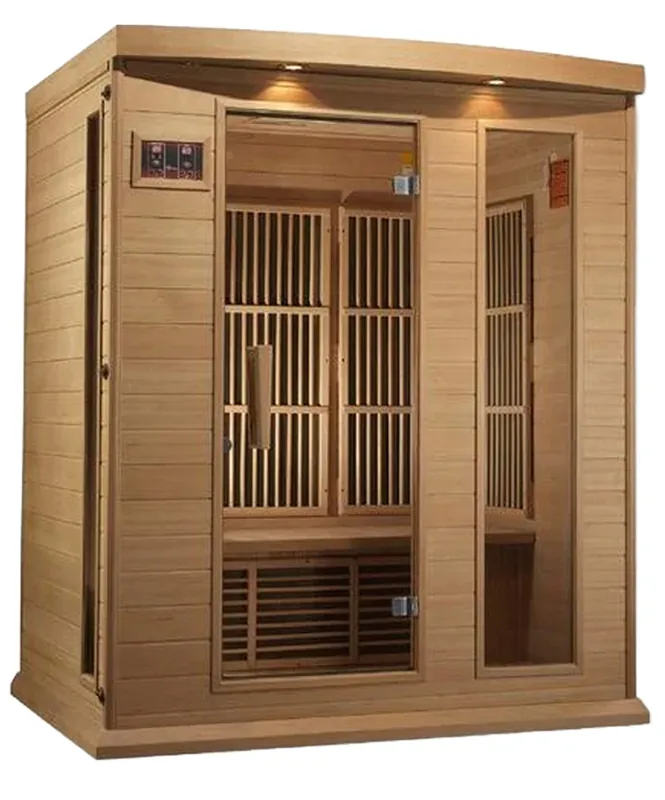 Big Sale Maxxus 3-Person Low EMF FAR Infrared Sauna