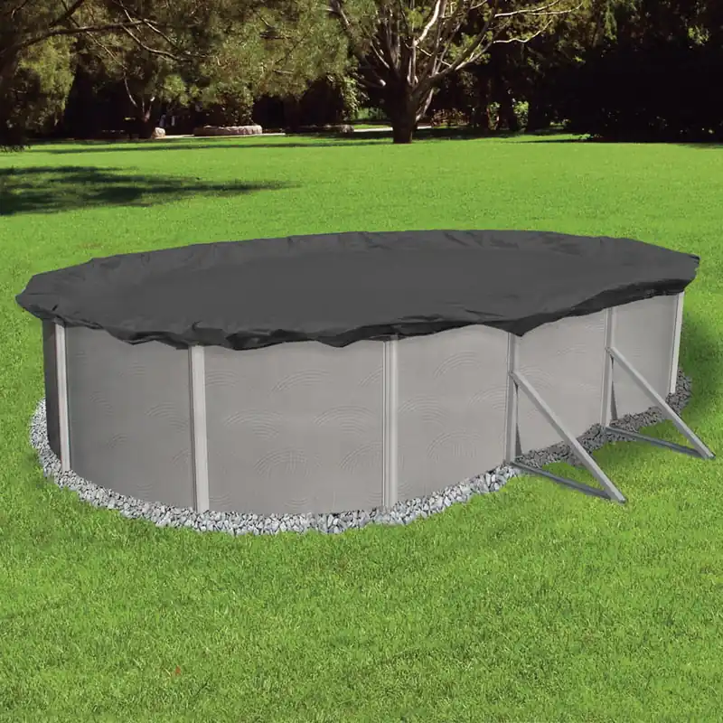 18 x 40 Oval Arctic Armor Winter Cover 10-Year Warranty High Quality