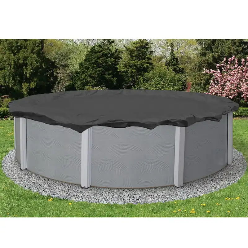 12′ Round Arctic Armor Rugged Mesh Winter Cover 8-Year Warranty Discount