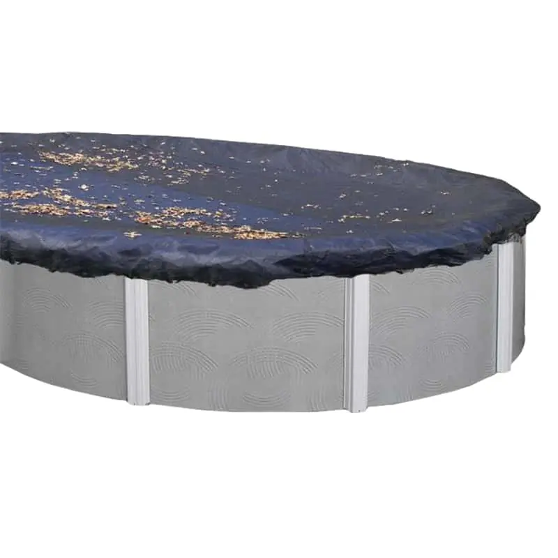 16′ x 31/32′ Oval GLI Leaf Net Pool Cover Same Day Shipping