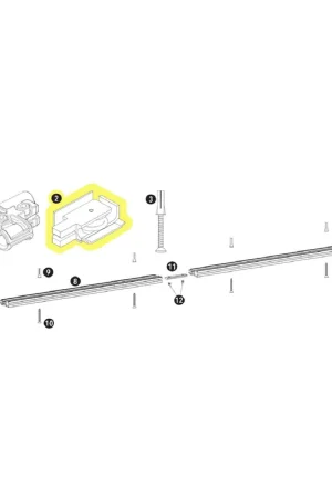 APC MA0142 Torque Limiter Drilled Under Track Pulley Block Assembly Best Choice