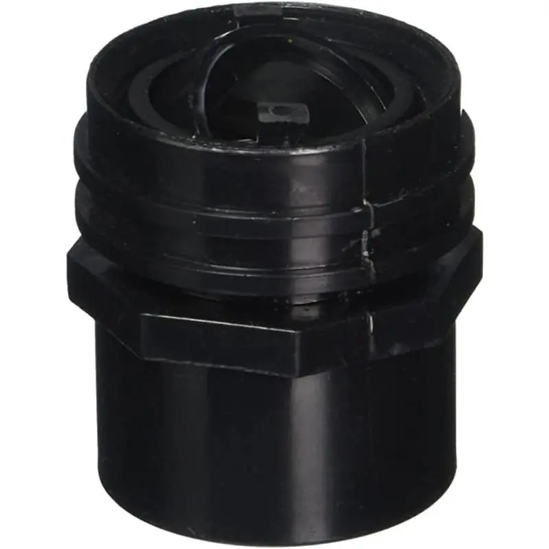 Fan Favorite CMP 25557-004-000 1.5″S Black Flush Return With Plaster Cap