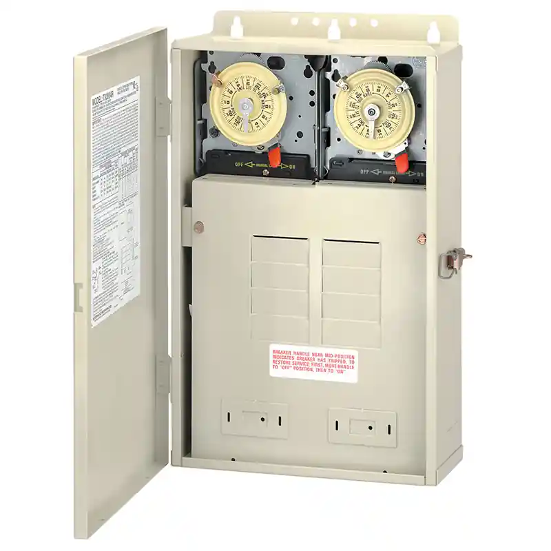Intermatic T30404R 100 Amp Subpanel With 2 T104 Timers Hot Deal