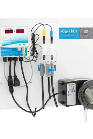 Same Day Shipping Rola-Chem 554505 Digital Controller with 12 GPD Peristaltic Pump and Solenoid Kit