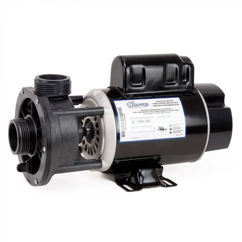 Next Day Delivery Waterway 3420610-1A 1.5HP 115V 2SP 48FR 2″Sx2″D Executive Spa Pump