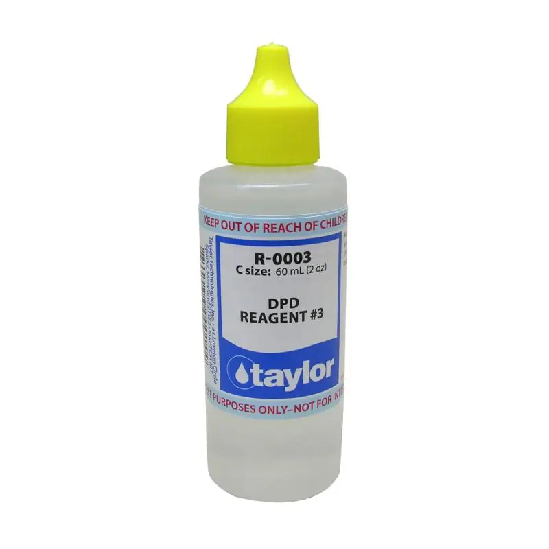Taylor Technologies R-0003-C DPD Reagent #3 2oz Bottle Top Rated