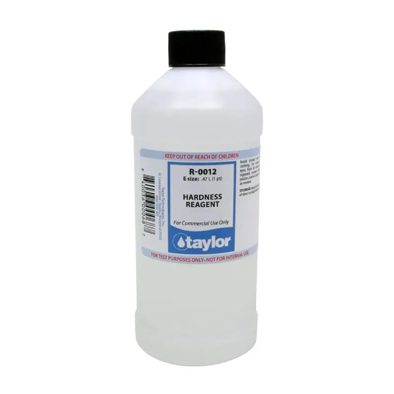 Taylor Technologies R-0012-E Hardness Reagent 16oz Bottle Fan Favorite