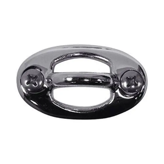 Mega Sale Permacast PI-70 4″ Bronze Chrome Plated Coping Mount Oval Rope Eye