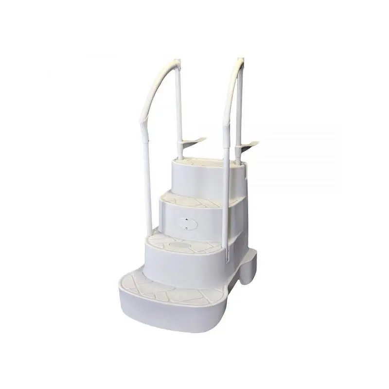In Demand Lumi-O Innovaplas PG-1016-S-B Opera Step with 2 PVC Handrails