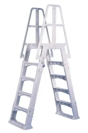 Vinyl Works Canada SLA-W White Slide Lock A-Frame Ladder Limited Time