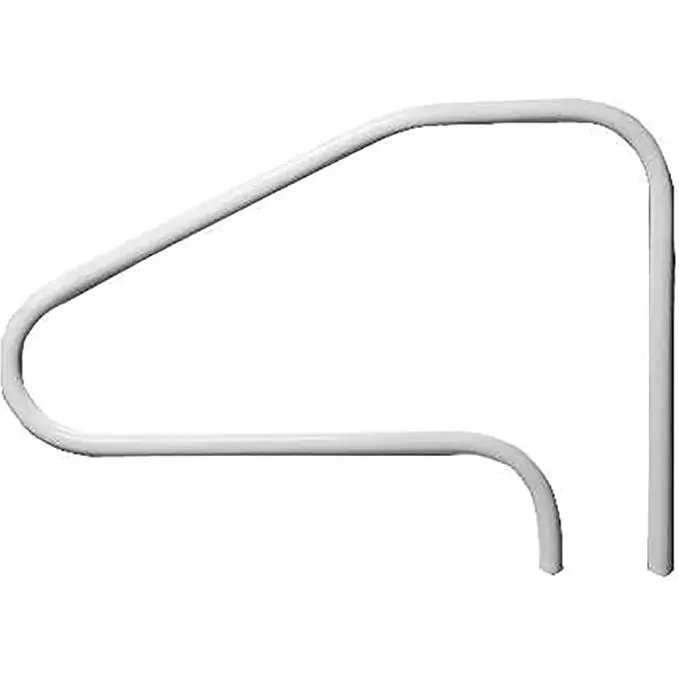 Big Sale Saftron RTD-448-W 48″ White 4-Bend Return-To-Deck Figure 4 Grab Rail