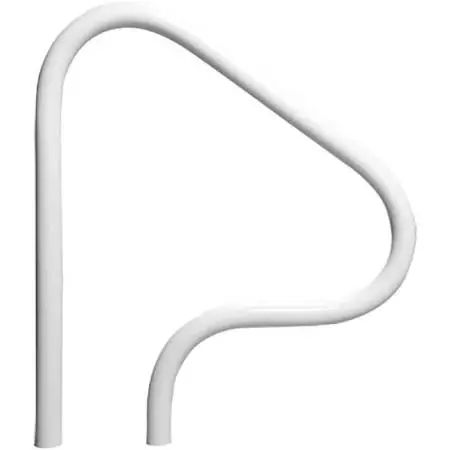 Place Order Saftron RTD-340-G 40″ Gray 3-Bend Return-To-Deck Figure 4 Grab Rail