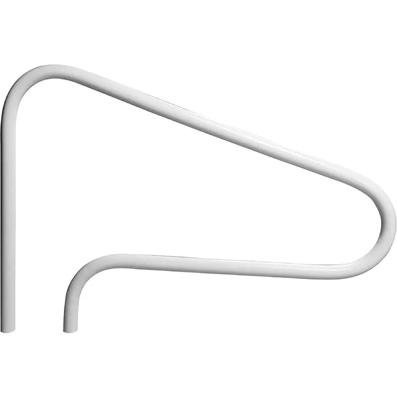 Saftron RTD-348-W 48″ White 3-Bend Return-To-Deck Figure 4 Grab Rail Seasonal Sale
