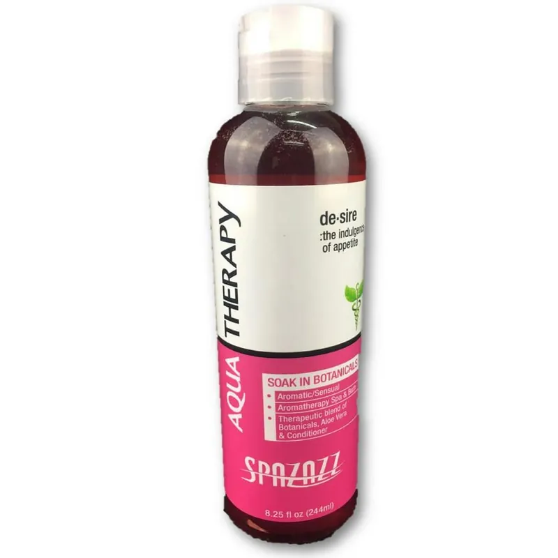 Spazazz SPZ201 Aqua Therapy Elixir, 8.25 Oz, Desire – Aromatic Stimulust, Water-Based Elixir Top Pick