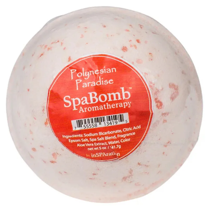 InSPAration 759-SB 5 Oz SpaBomb Aromatherapy Polyensian Paradise Affordable