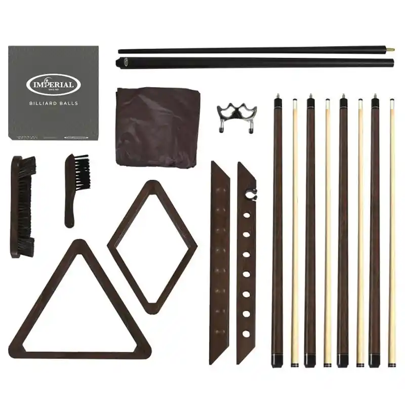 Imperial Weathered Dark Chestnut Billiard Essentials Select Package Trending