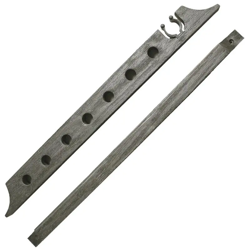 In Demand Imperial Bridge Stick with Silver Mist Two Piece Wall Rack
