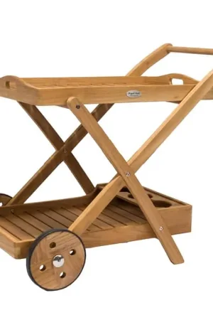 Royal Teak Collection Tray Cart Latest