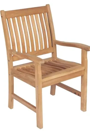 Royal Teak Collection Compass Arm Chair Genuine