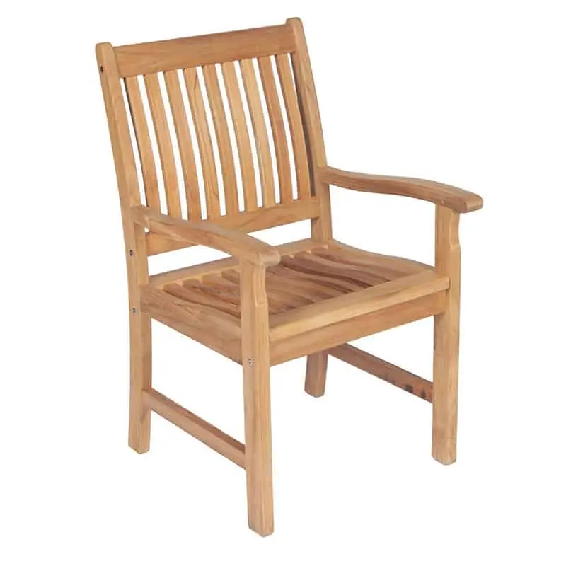 Royal Teak Collection Compass Arm Chair Genuine