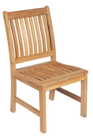 Royal Teak Collection Compass Side Chair Same Day Shipping