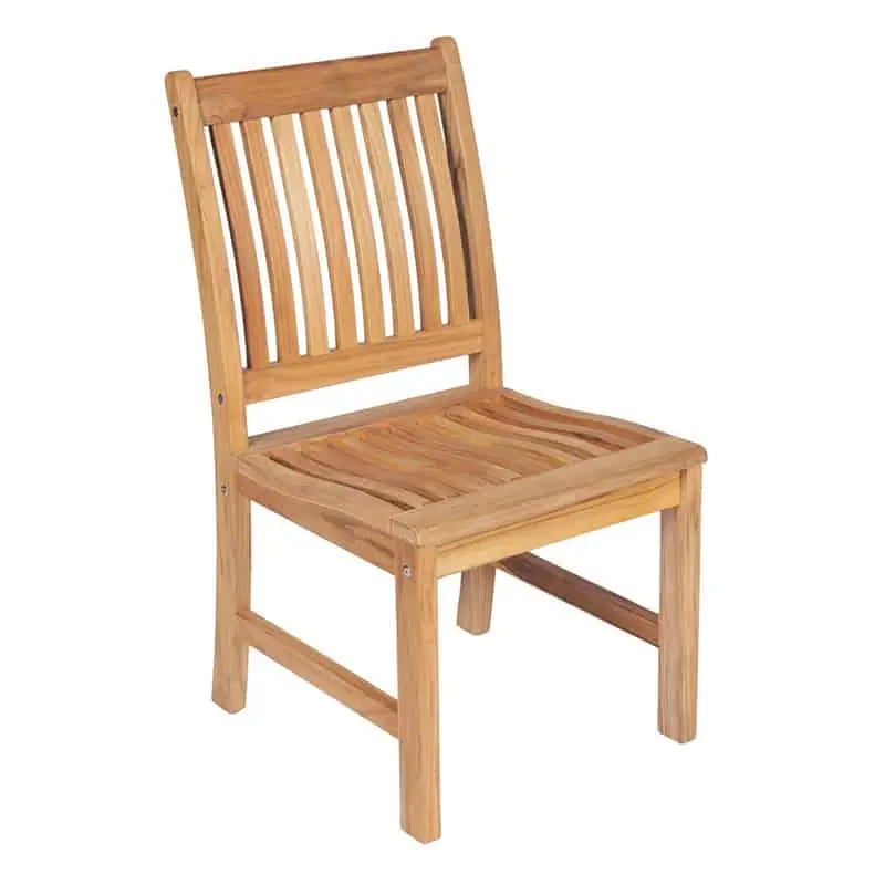 Royal Teak Collection Compass Side Chair Same Day Shipping